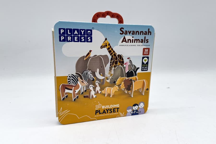 6 Spielsets \Savannah Animals\ Play Press